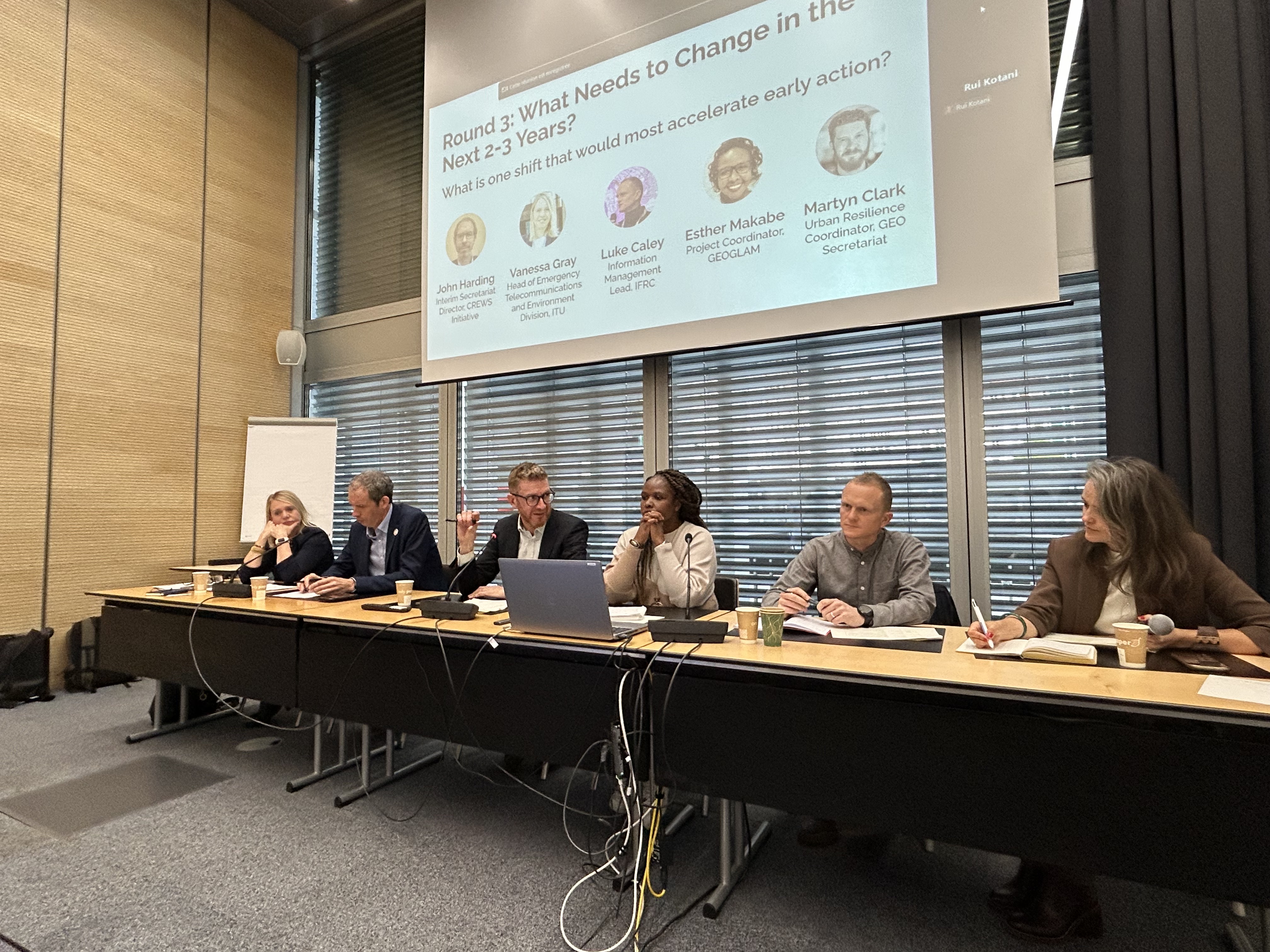 From observations to action: Reflections from the GEO-REAP session at Humanitarian Networks and Partnerships Weeks