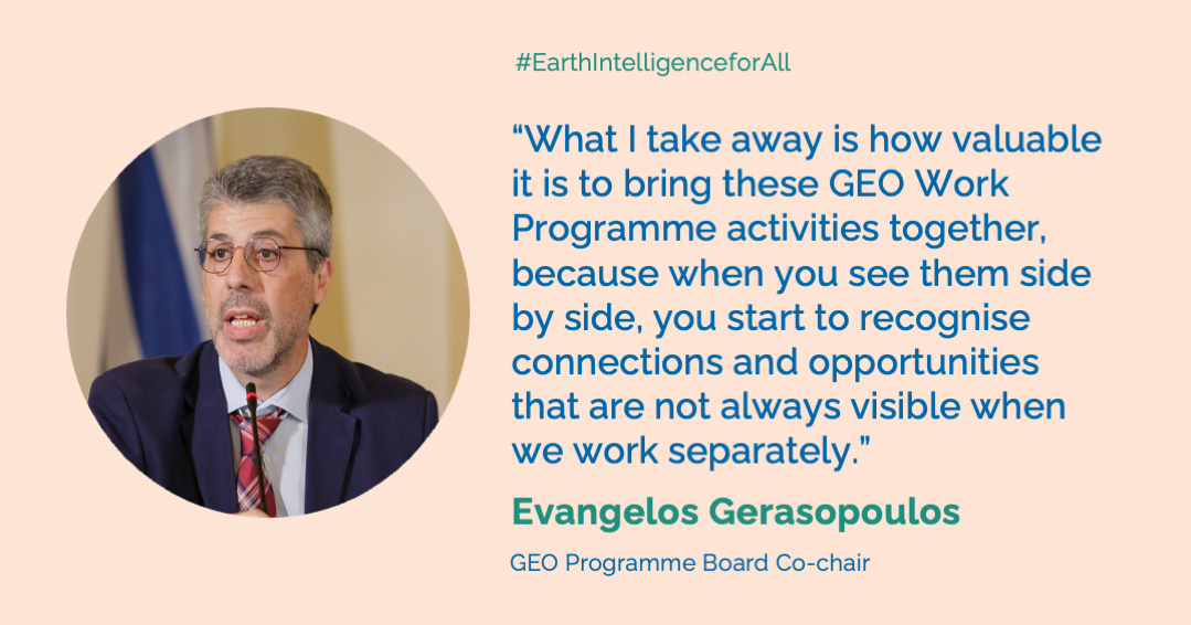 Making connections visible: reflections from the second GEO Open House Webinar